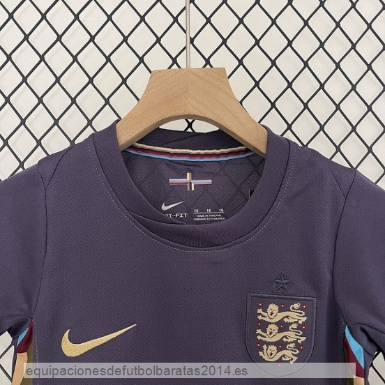 Nuevo 2ª Conjunto De Niños Inglaterra 2024 Purpura Baratas